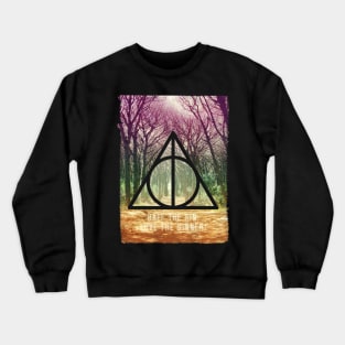 Mystic triangle tree alley Crewneck Sweatshirt